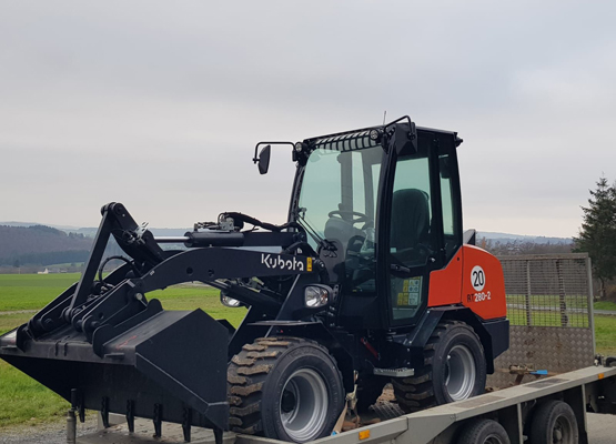 2,8 t Radlader mieten - Kubota RT280-2